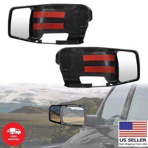 Towing Mirror Extension Clip On Snap & Zap RV Tow Mirror for 2009-2017 Ram 1500